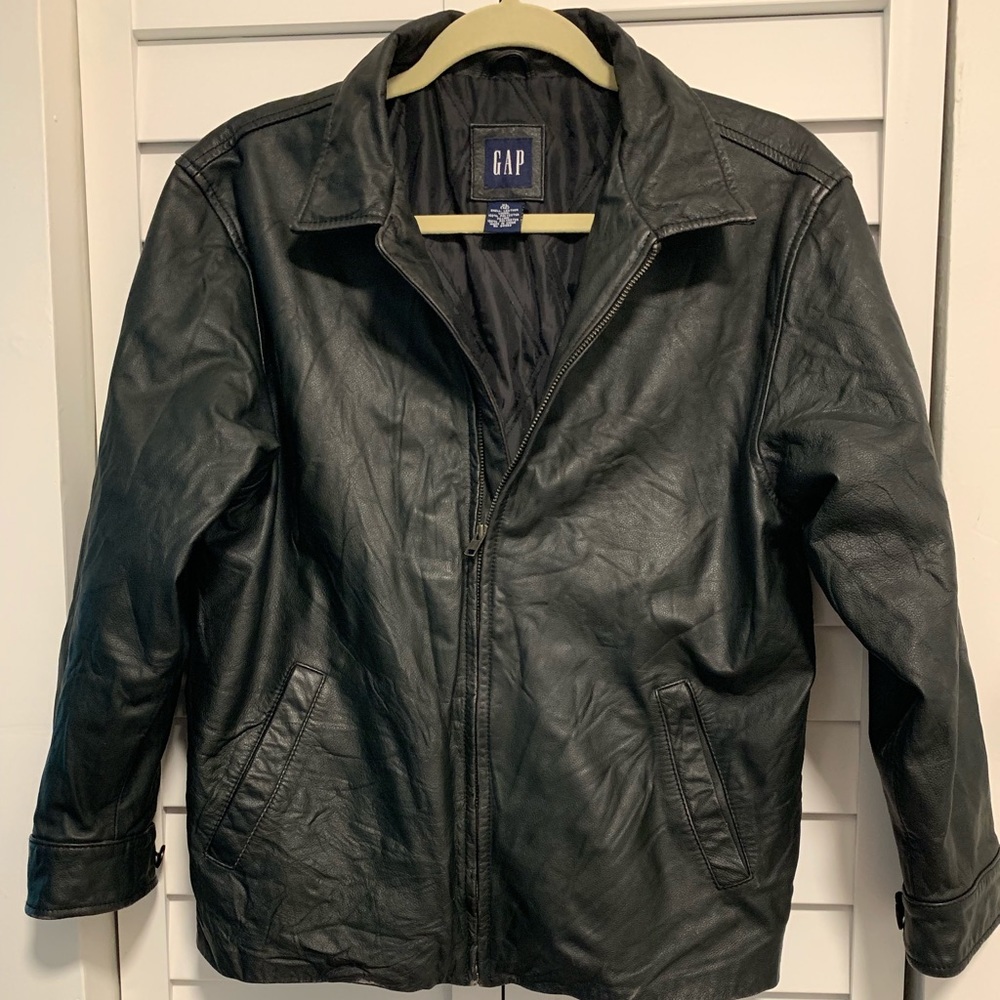 Gap vintage leather jacket
